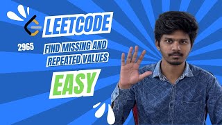 Find Missing and Repeated Values - Leetcode 2965 - Python | Soumil Speaks