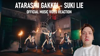 ATARASHII GAKKO! (新しい学校のリーダーズ) - Suki Lie | Official Music Video Reaction!