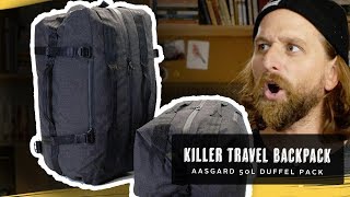 $150 KILLER Large Travel Backpack Duffel