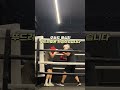 50kg vs 100kg 스파링 shorts 복싱