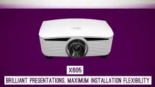 Optoma X605 Projector Introduction