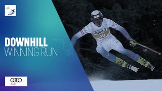 Bryce Bennett (USA) | Winner | Men's Downhill | Val Gardena | FIS Alpine