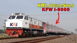 KERETA TERBARU !! Kereta KRL KFW Merah Buatan Anak Bangsa PT INKA Untuk KRL Jogja Solo