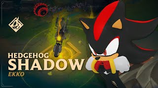 Shadow the Hedgehog Ekko 🏍️Sonic Edition🏍️ ​RuneForge—LoL Custom Skins