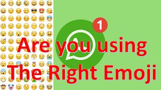 WhatsApp Emoji Revealed - People Emoji - Part One /Emoji Meanings / Emoji Names /emoji usage/English