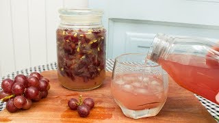 How to make homemade grape wine without yeast