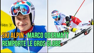 Ski alpin : Marco Odermatt remporte le gros globe