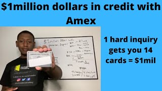 1 million dollars in credit with amex (why amex is the best)