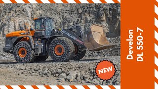 Huge Develon DL550-7 wheel loader - Midweek Moments