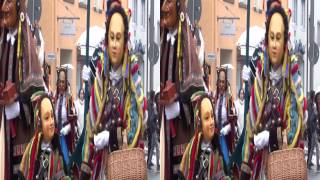 Narrensprung in Rottweil 2003 in 3D