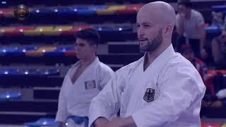 Ilja Smorguner vs Roman Heydarov - Bronze Male Kata (European Championships 2019)