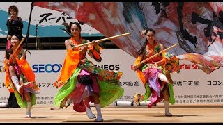 ４K 疾風乱舞　原宿表参道元氣祭スーパーよさこい・2019　8/25