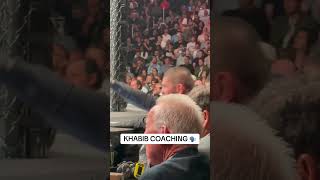 Khabib coaching Islam 🗣️ #UFC302