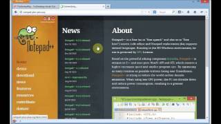 TheGeekyWay.com || XHTML and CSS || Tutorial 1 - Overview and downloading text editor