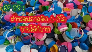 idea EP 23 : ฝาขวดพลาสติก 4 กิโล ขายได้กี่บาท