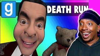 Reaction To Gmod Death Run - Mr. Beast Challenge Map (Ft. Mr. Bean)