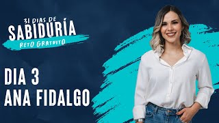 Reto de Sabiduría Día 3: Proverbios 3 - Confiando en el Señor con Anita Luna Fidalgo