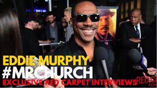 Eddie Murphy interviewed at the Red Carpet Premiere of Mr. Church #MrChurch
