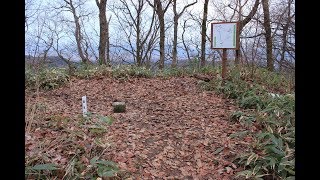 2017年12月24日 護摩堂山 登山 遊歩道＆三角点経由