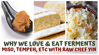 WHY WE LOVE & EAT FERMENTS • MISO, TEMPEH & MORE WITH RAW CHEF YIN