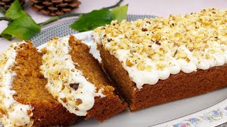 This carrot cake is so easy to make that I make it three times a week! so yummy!