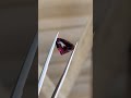 natural rubellite tourmaline origin mozambique weight 5.17 carat