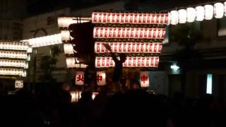 平成２４年　貝塚宮太鼓台祭り　宵宮　練り合い