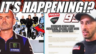 HUGE NEWS Dovizioso Shocking Bold Statement to Marquez Factory Ducati, Yamaha Boss Huge Warns