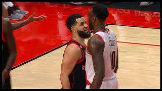 Fred VanVleet was Ready for a Fight - Raptors vs Blazers | 1/28/2023