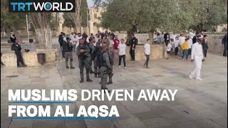 Palestinians forced out of Al Aqsa for Passover