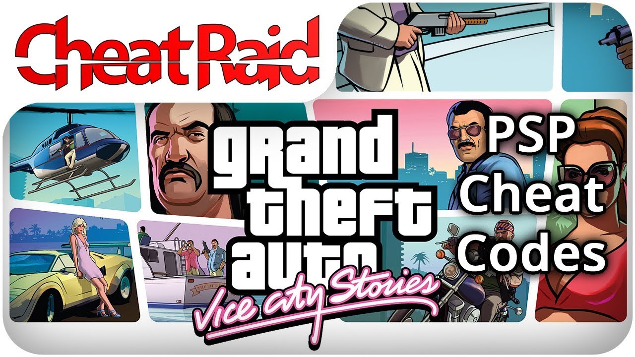 Grand Theft Auto: Vice City Stories Cheat Codes | PSP - YouTube