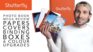 Shutterfly Mega Review | Photo Book Papers, Covers, Upgrades, Quality
