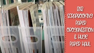 Let's Organize Our 12x12 Pattern Paper