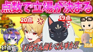 【二次会マリカ】自分の点数がそのまま立場に反映されるGEN村マリオカート(ﾉω`)#2183【マリオカート８デラックス】