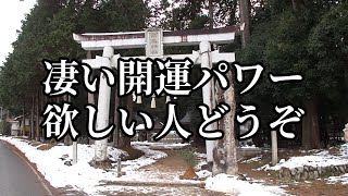 本当に開運したい人だけ見て下さい。粟鹿神社　神様の凄い開運パワー　有難い御利益、,スピリチュアル神社で浄化と金運　【開運動画】