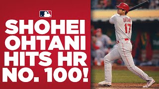 ホームランNO. 💯大谷翔平へ！