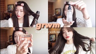 GRWM #5｜一緒に準備しましょ⏰朝のスキンケアからメイク/ 데일리 메이크업/웜톤 메이크업/daily make up💄