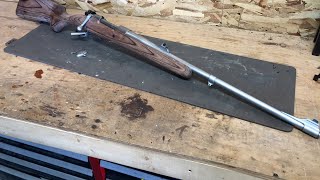 Mauser 98 9.3x62 build Pt3