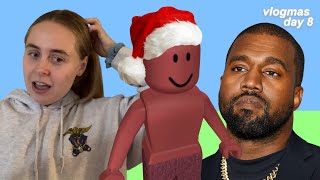 Playing Roblox with Kanye West