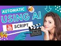 How To Create Youtube Video Script Using Chatgpt 🎬 -  Video script Generator AI Fast and Easy