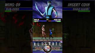 SUB ZERO BRINCANDO COM SHAO KAHN - ULTIMATE MORTAL KOMBAT 3 - UMK3 SUB ZER #umk3 #subzero @6BOTOES