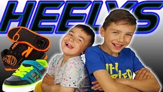 ✔ Супер Кроссовки на колёсах Хилисы ✔ Настоящие Heelys это круто ✔ Как кататься на Хилисах