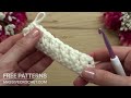 super easy u0026 fast crochet pattern for beginners ⭐️ 💛 delicate crochet stitch for baby blanket