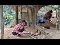 make a kitchen and build a cooking stove with clay - lý tiểu tư