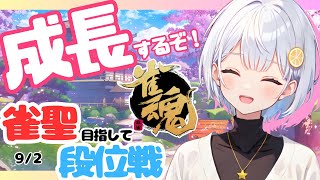 【雀魂/麻雀】藍坂れも🍋雀聖目指して段位戦！考えてること話しながら【新人Vtuber】