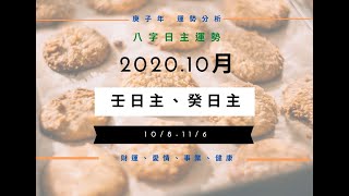 2020.10月八字日主運勢分析，壬日主、癸日主 10/8-11/6 | 林子玄