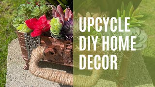 Trash to Treasure Chest DIY for Succulents | Upcycle DIY Home Decor