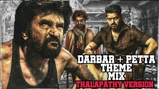 THALAPATHY VERSION | DARBAR X PETTA | BGM Mix | Thanioruvan Entertainment