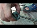 RETREADING A LOOSE TREAD SCISSOR JACK