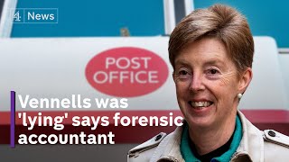 Paula Vennells was 'lying' about Post Office scandal, claims forensic accountant